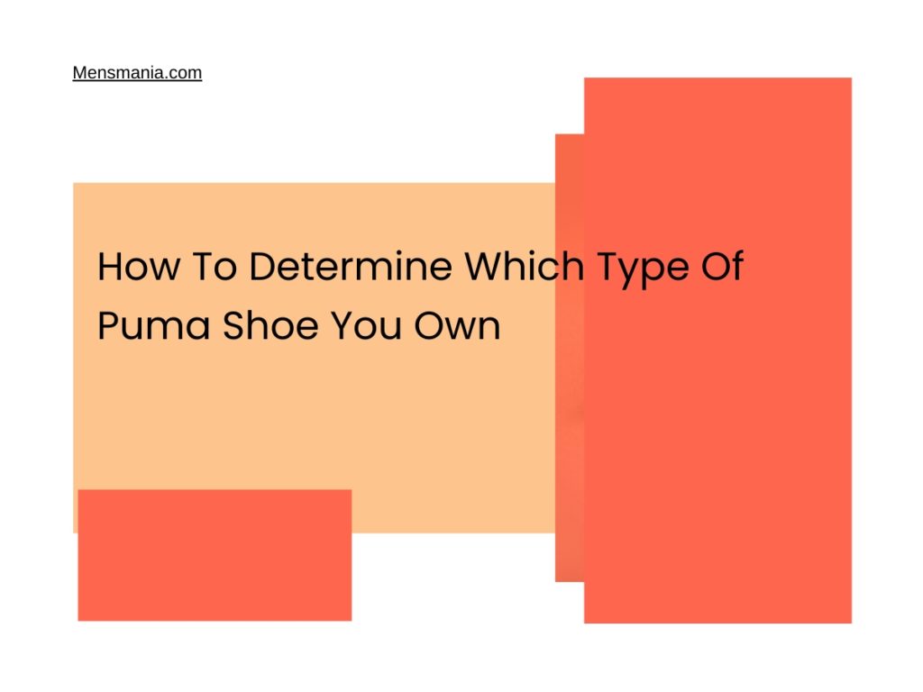 How To Determine Which Type Of Puma Shoe You Own - Mensmania.com